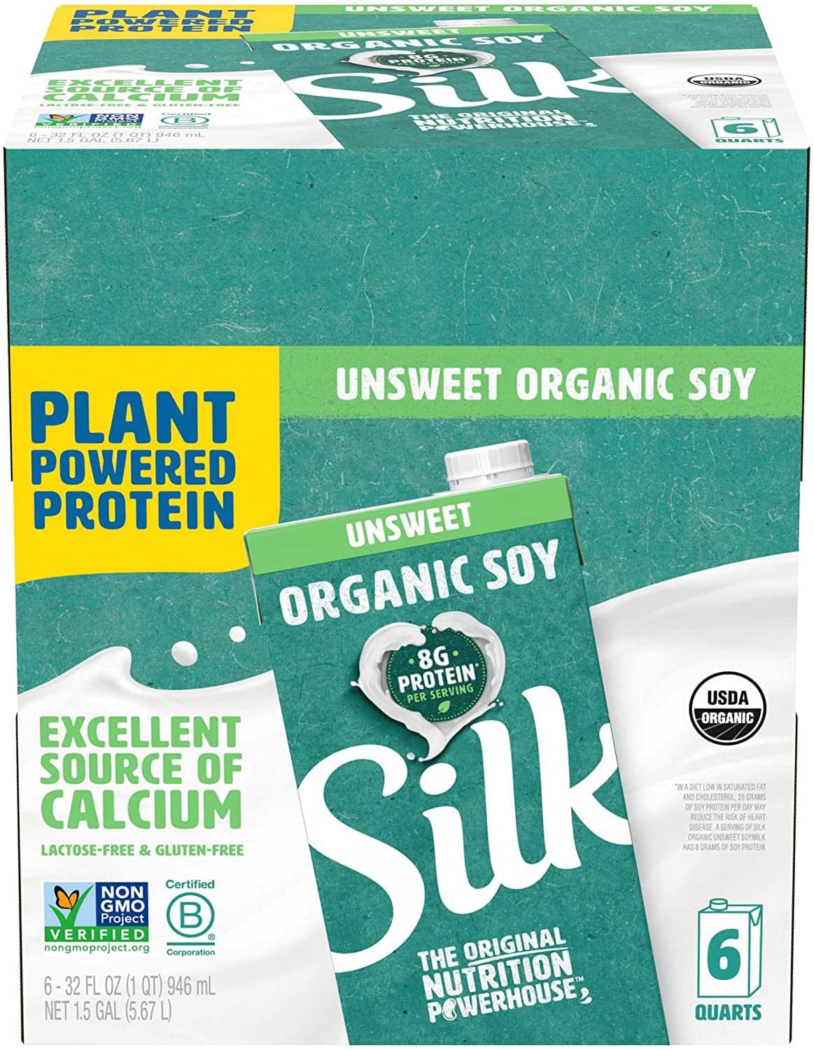 Silk Unsweetened Organic Soymilk