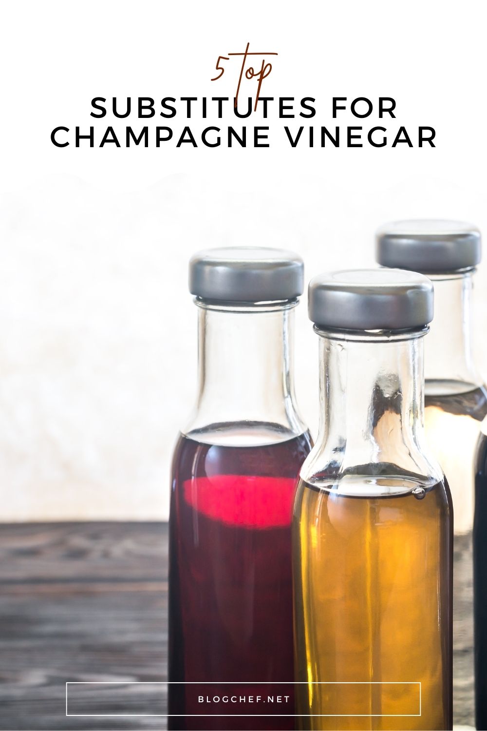 Substitutes for champagne vinegar