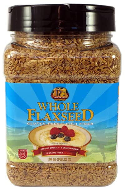 Premium Gold Whole Flax Seed 