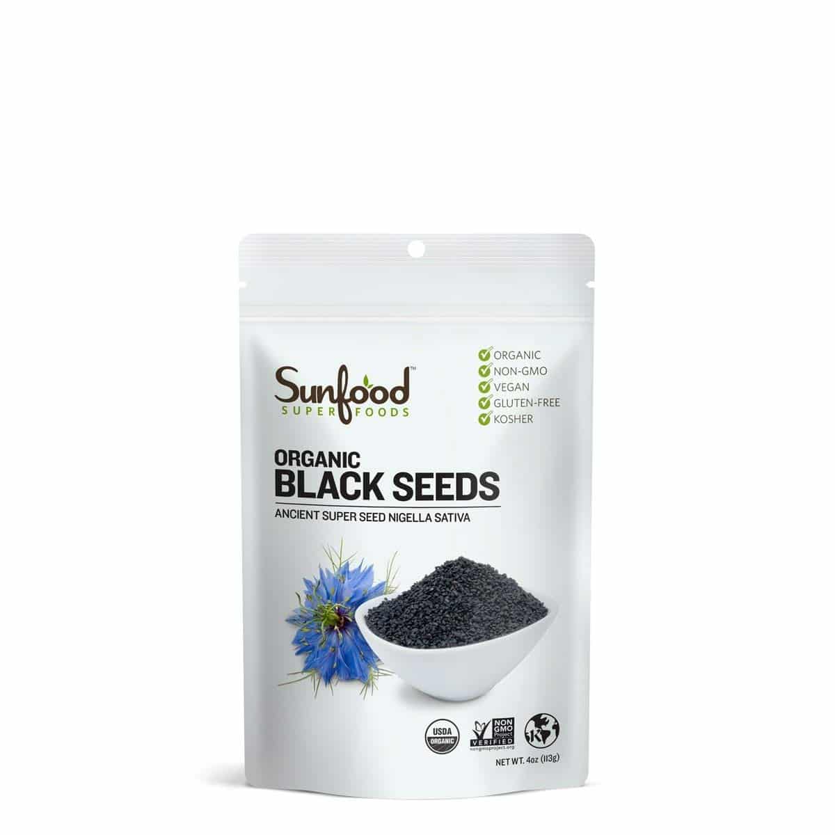 Sunfood Superfoods Black Seeds Organic