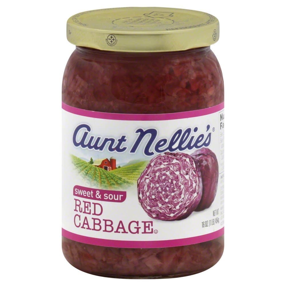 Aunt Nellie's Sweet & Sour Red Cabbage