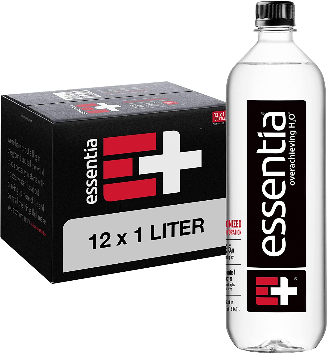 Essentia Water, Ionized Alkaline Bottled Water