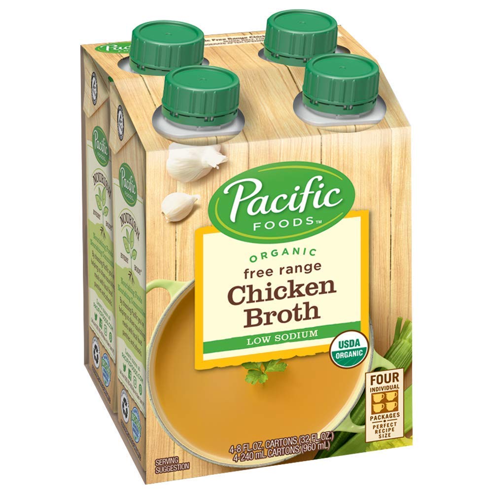 Pacific Foods Organic Free Range Low-Sodium Chicken Broth