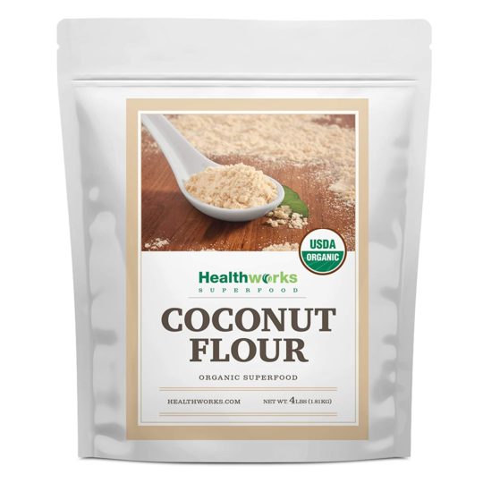 Healthworks Coconut Flour Unrefined Raw Organic