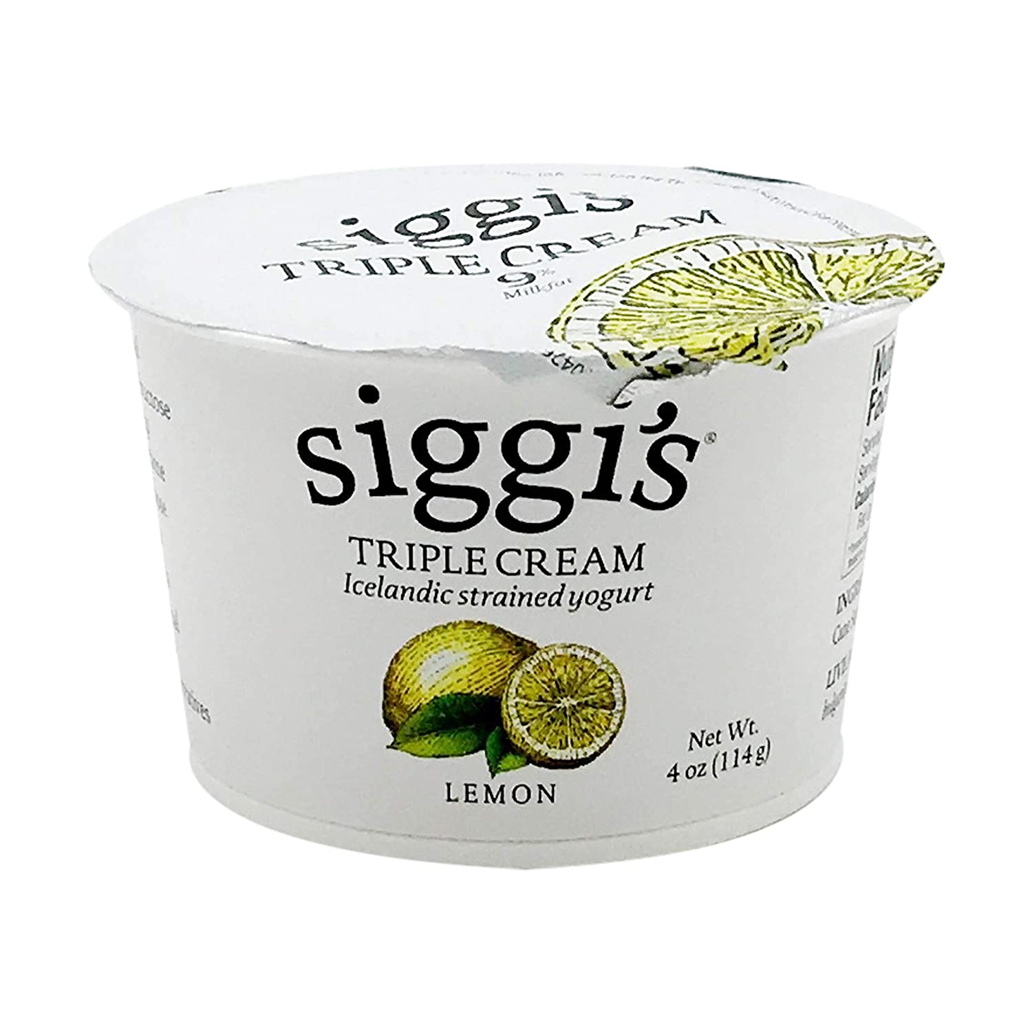 Siggis Icelandic Style Strained Triple Cream Yogurt