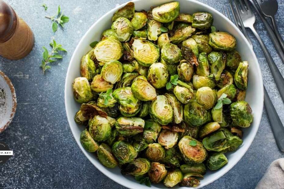 how to oven-roast Brussels sprouts