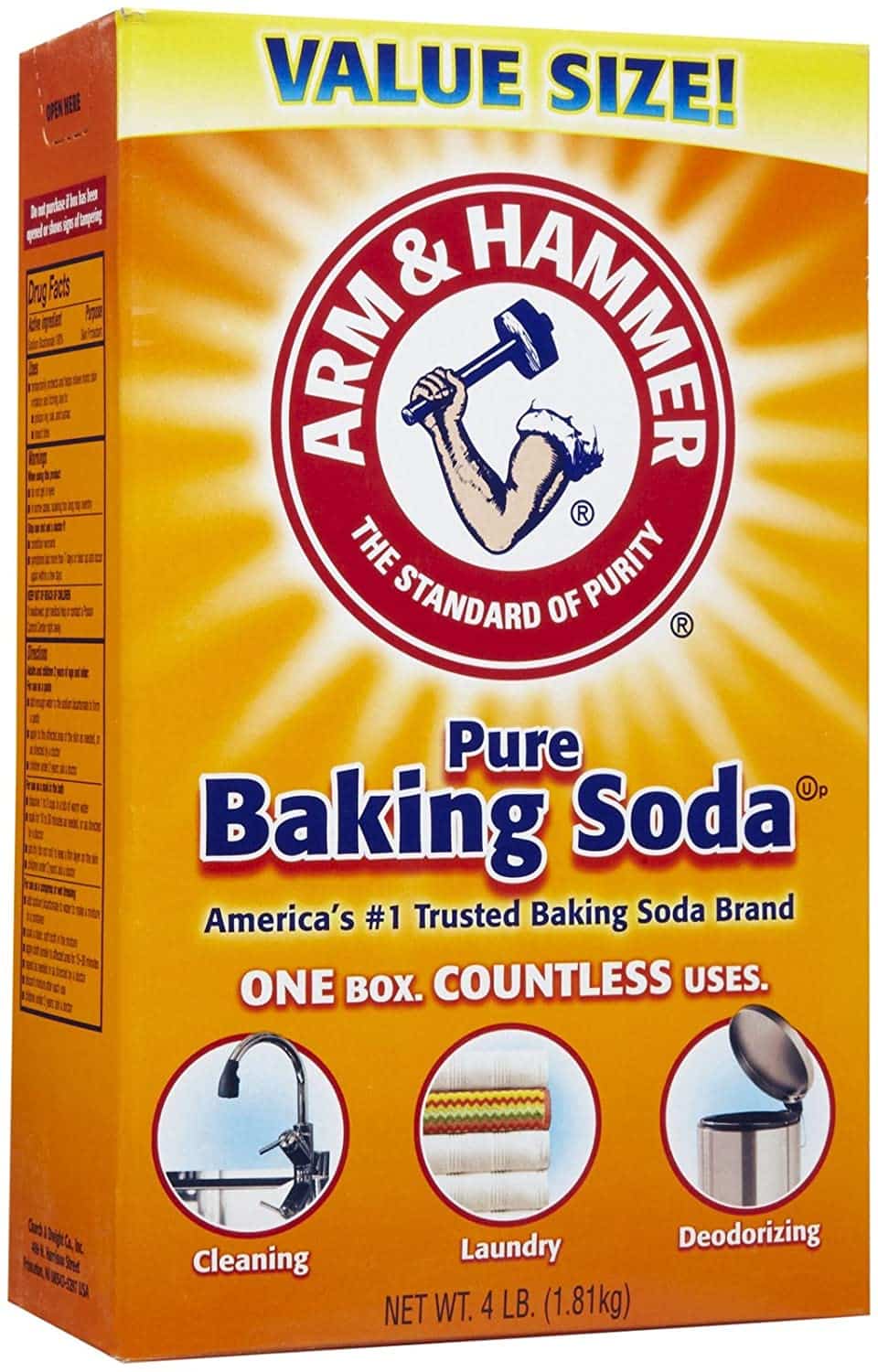 Arm & Hammer Baking Soda Value Size 4 Lb