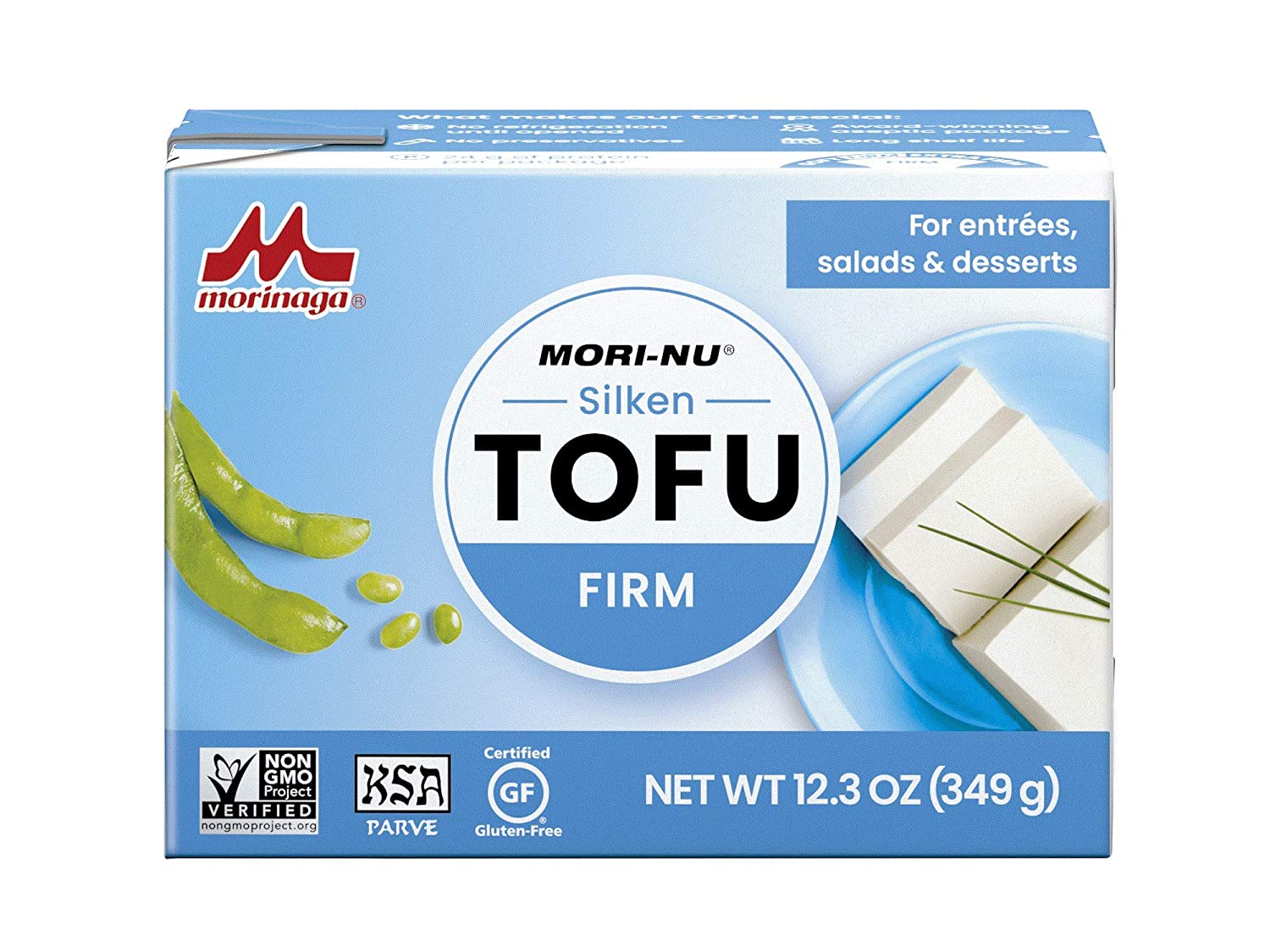 Mori-Nu Silken Tofu, Firm, 12.3 Ounce