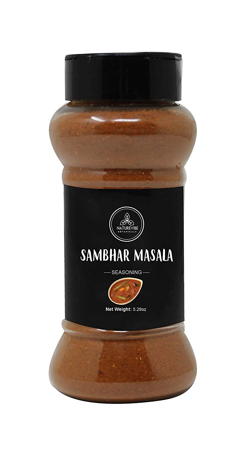 Naturevibe Botanicals Sambhar Masala, 5.29 ounces 