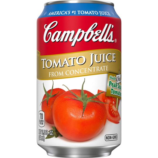 Campbell's Tomato Juice, 11.5 oz. Can (Pack of 24)