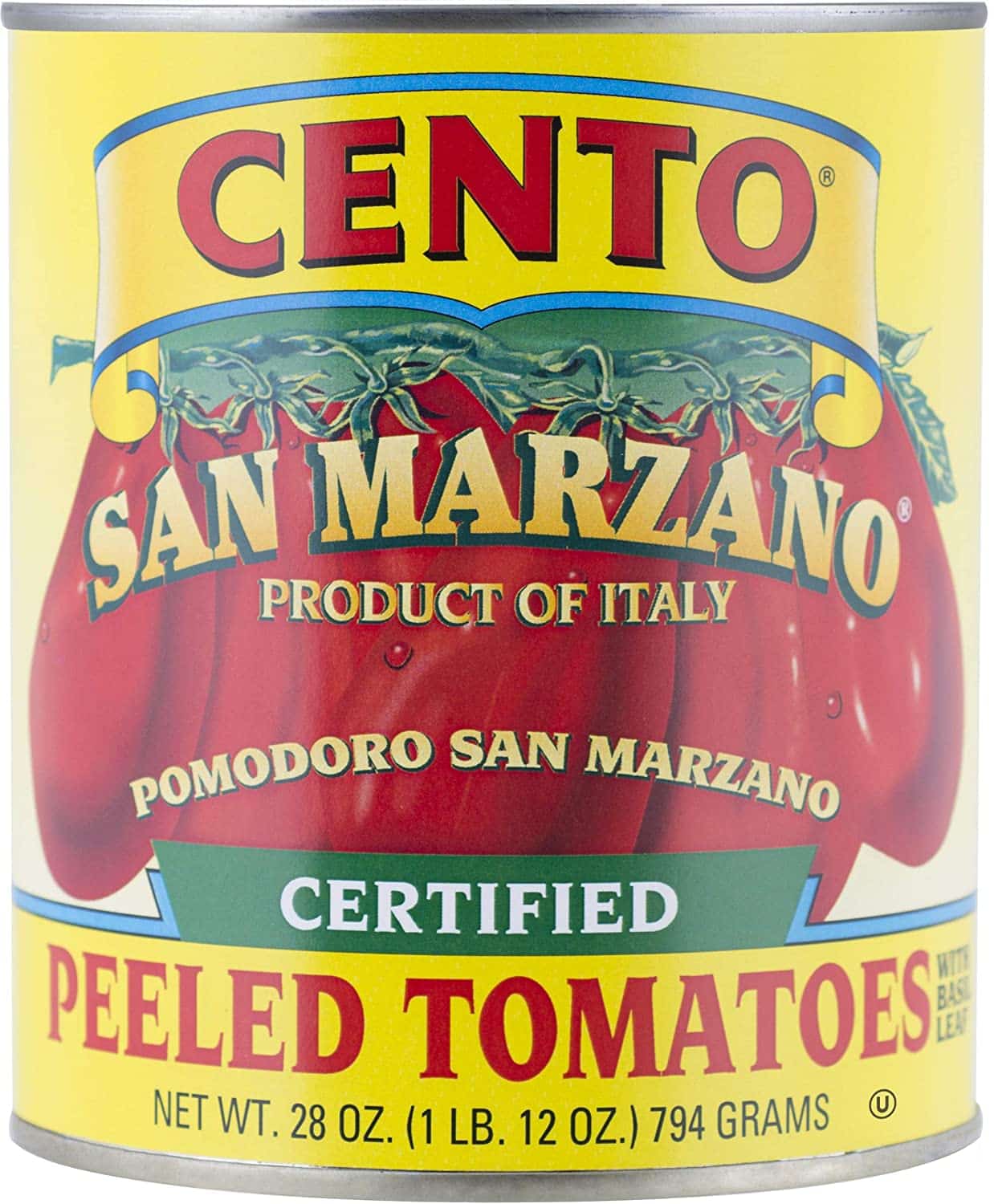 Cento San Marzano Peeled Tomatoes, 28 oz