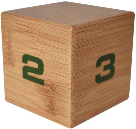 Datexx Bamboo Time Cube Kitchen Time