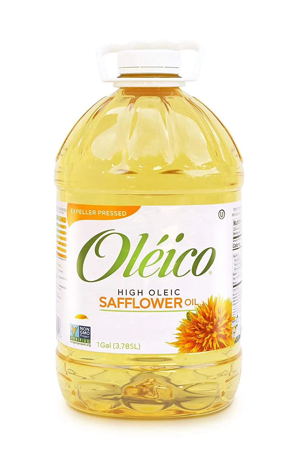 Oléico - High Oleic Safflower Oil 1 Gallon (128 fl. oz.)