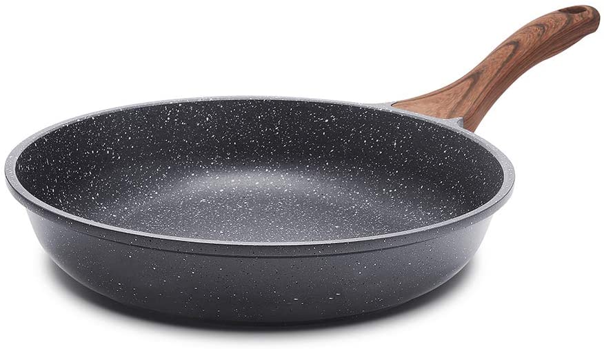 Sensarte Nonstick Frying Pan Skillet, Swiss Granite Coating Omelette Pan, Healthy Stone Cookware Nonstick Pan