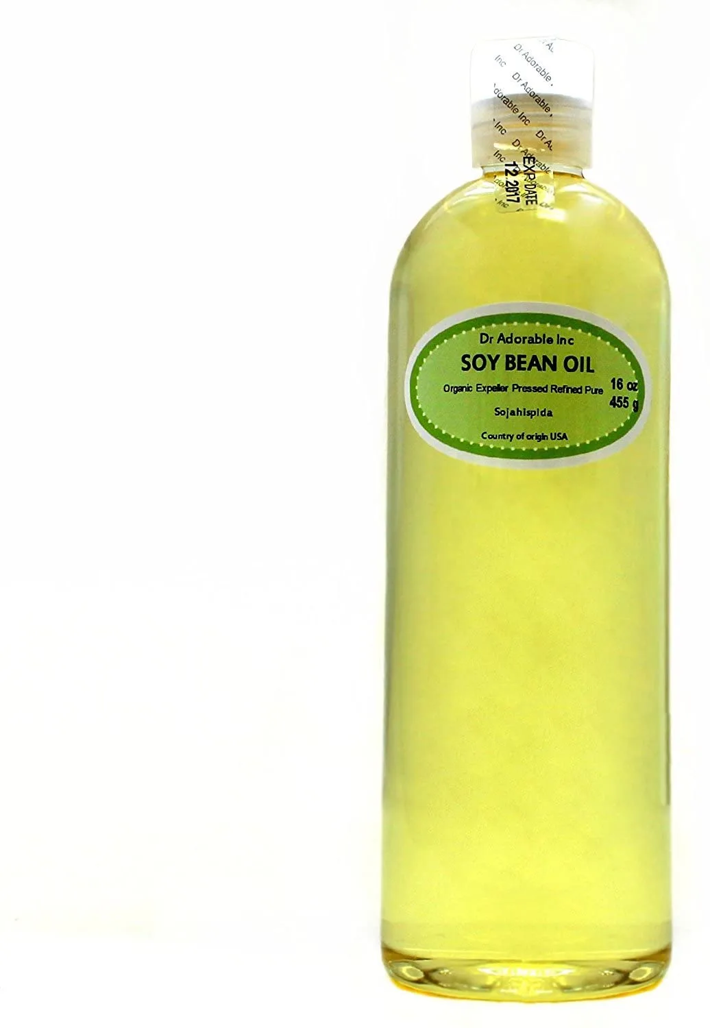 Soybean Oil Pure Soy Oil Cold Pressed Organic 16 Oz