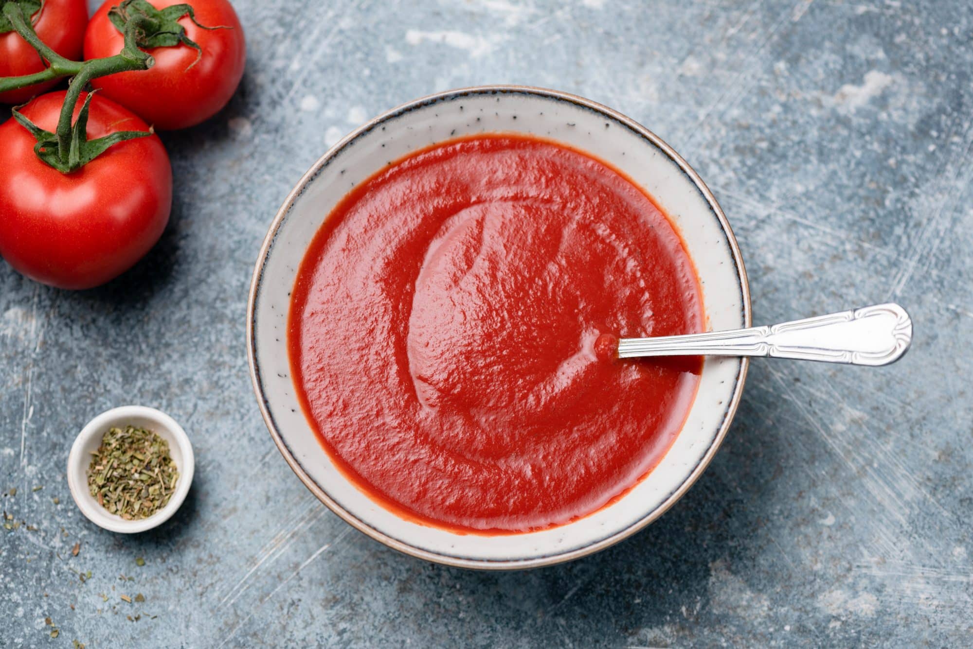 ketchup as tomato paste substitute