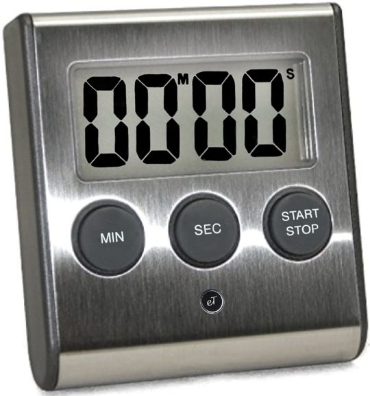 eTrade Winds Digital Auto Memory Kitchen Timer