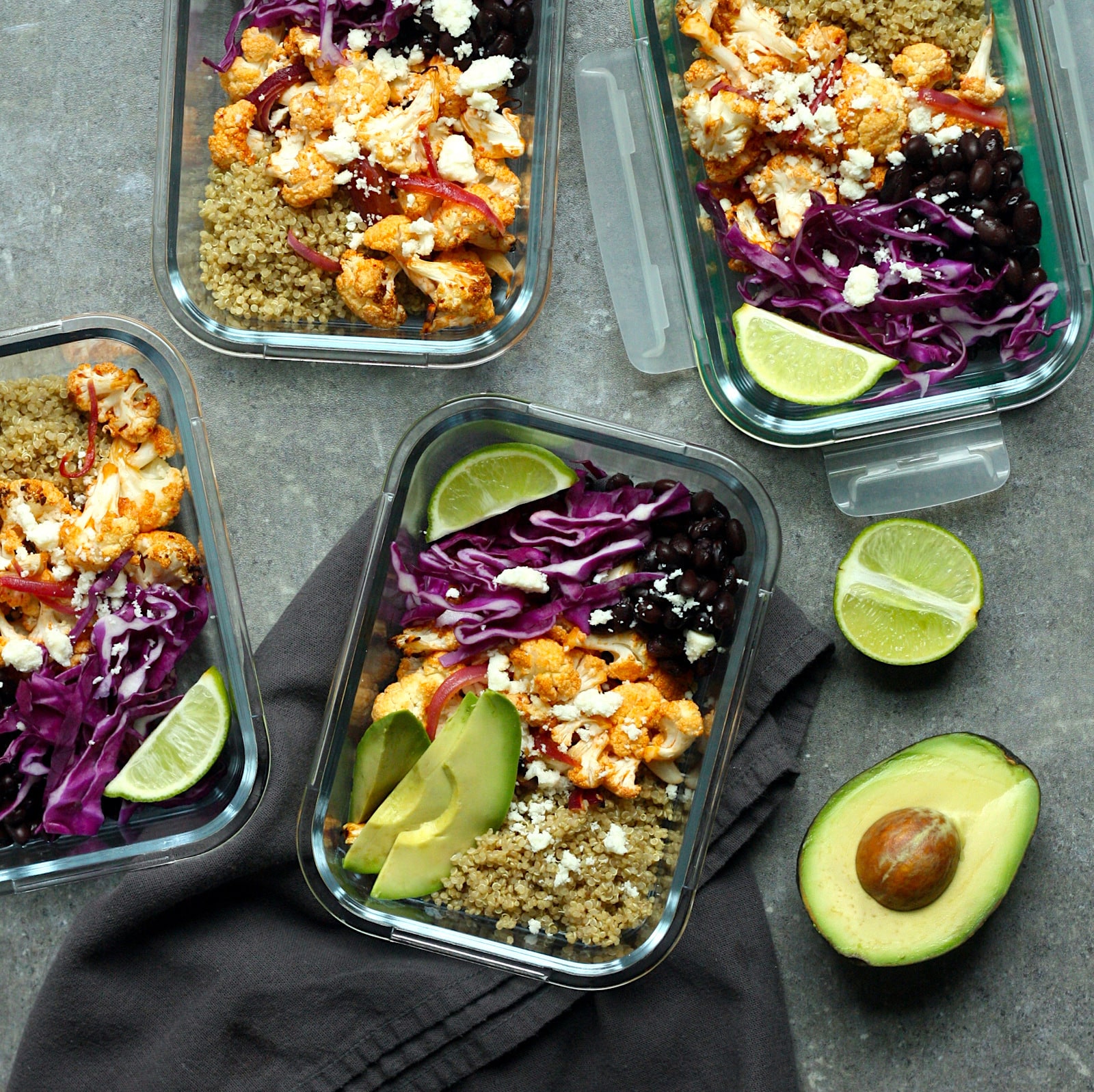 Cauliflower Taco Bowls