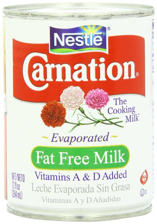 Evaporated milk