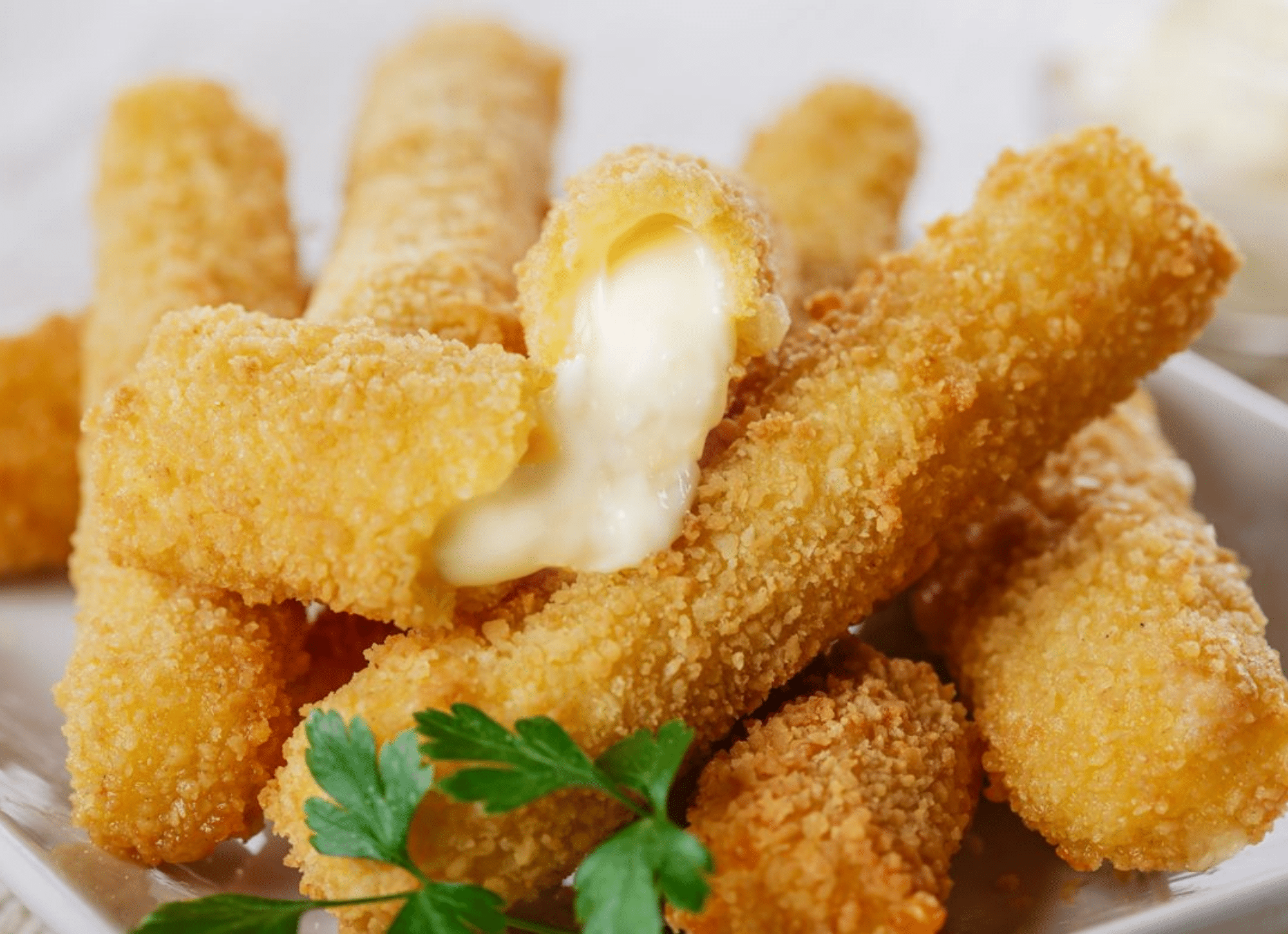 Two cheese sticks, low-fat