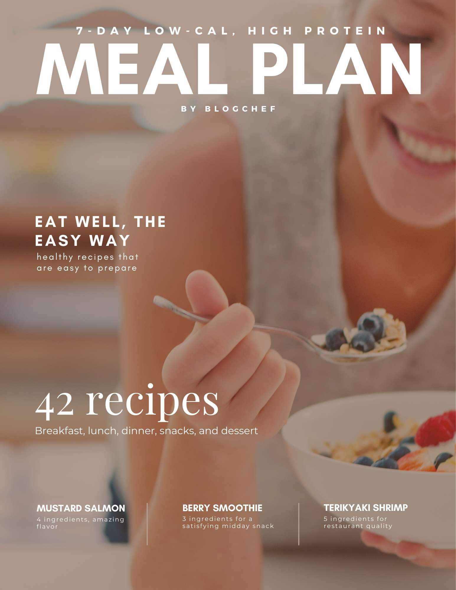 meal plan with 7 days of healthy meals