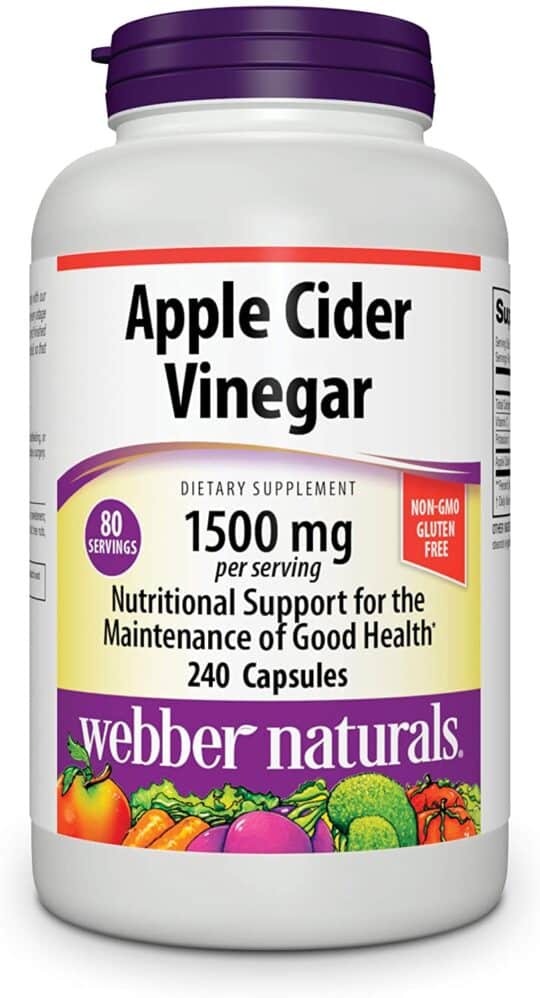 Apple cider vinegar 