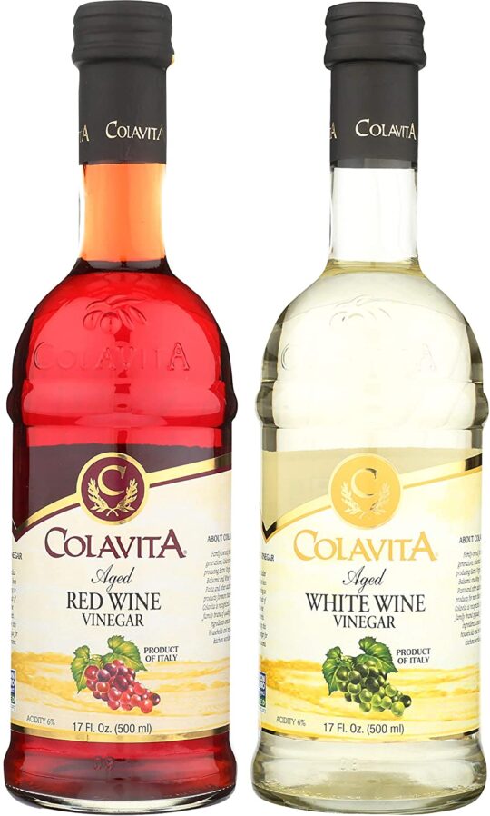 White Vinegar and Red Wine