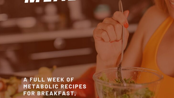 Metabolic meal plan with seven days of recipes.