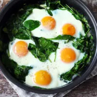 How To Cook Spinach With Eggs (4)