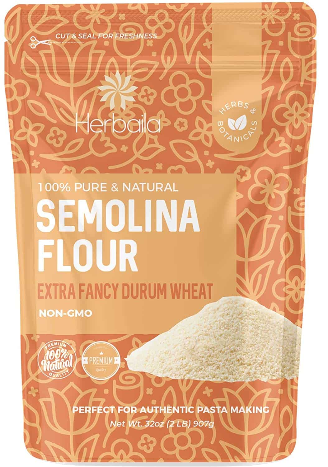 Semolina flour