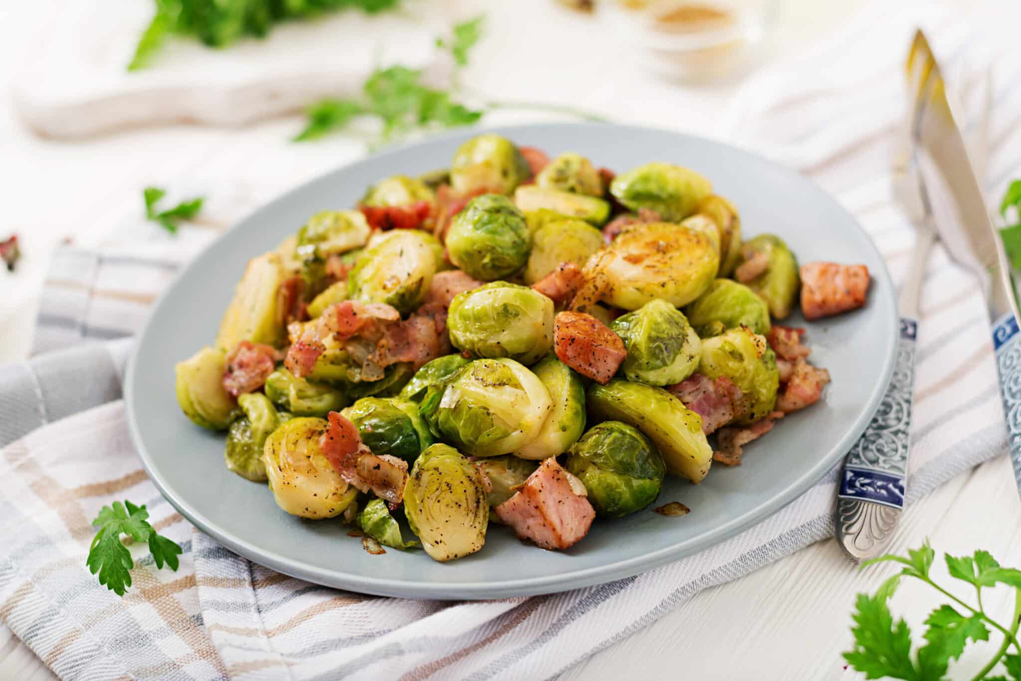 How To Cook Brussel Sprouts With Bacon