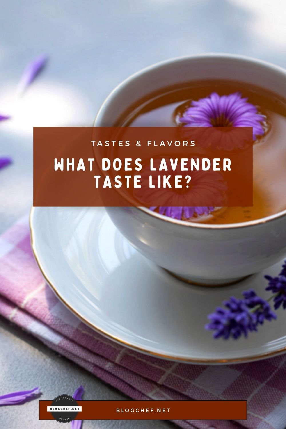 What does lavender taste like