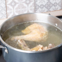 How To Cook Chicken on the Stove with Water