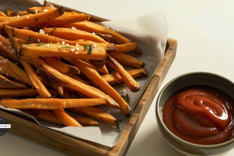 air fried sweet potato fries