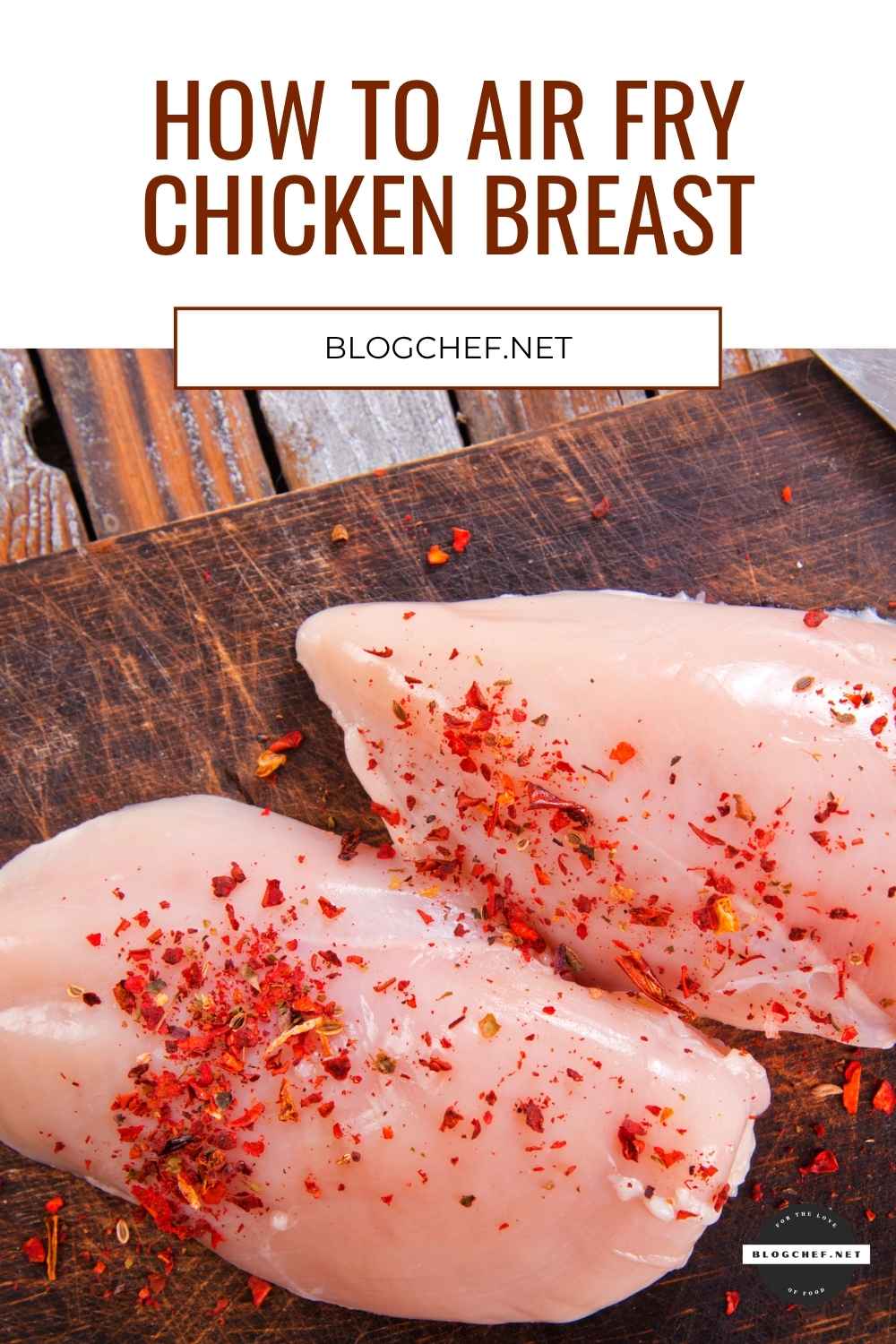 how to air fry chicken breasts