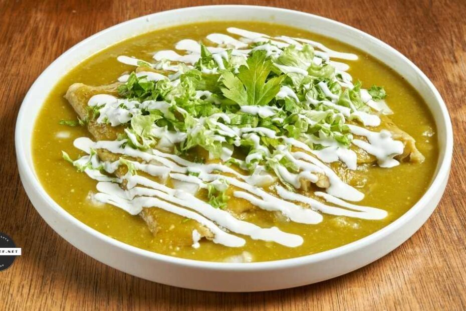 Dish made with media crema