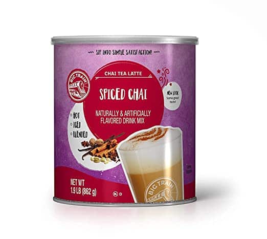 Big Train Spiced Chai Tea Latte Instant Powdered Mix, 1.9 Pound