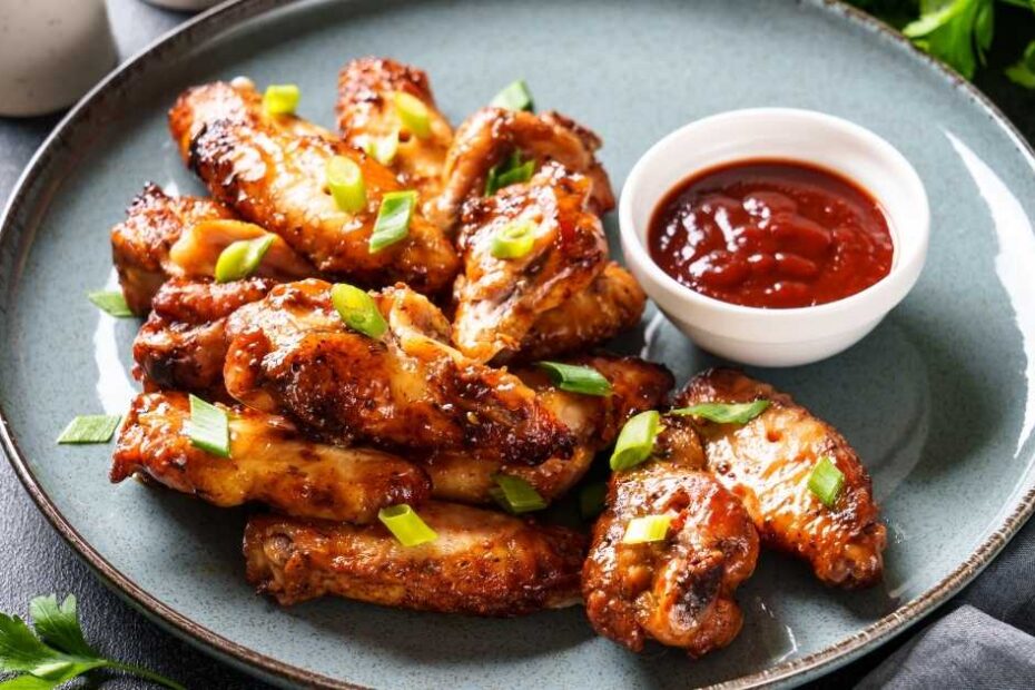 Prepared chicken wings