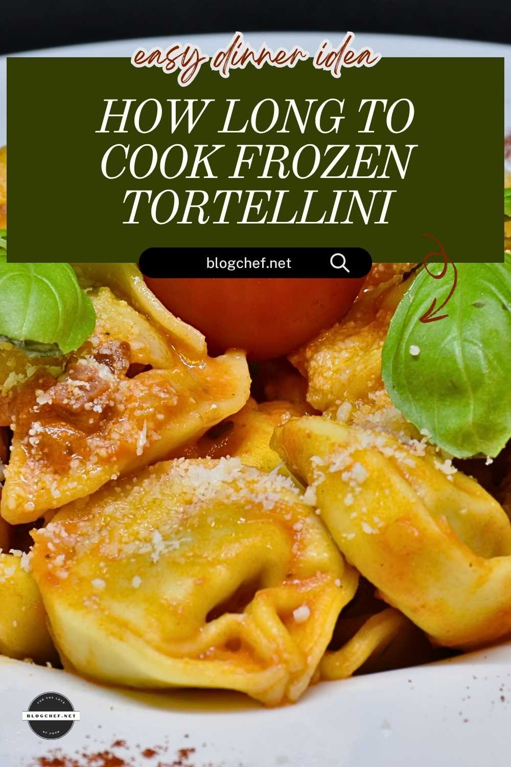 How long to cook frozen tortellini