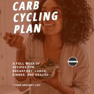 Carb cycling meal plan by BlogChef.