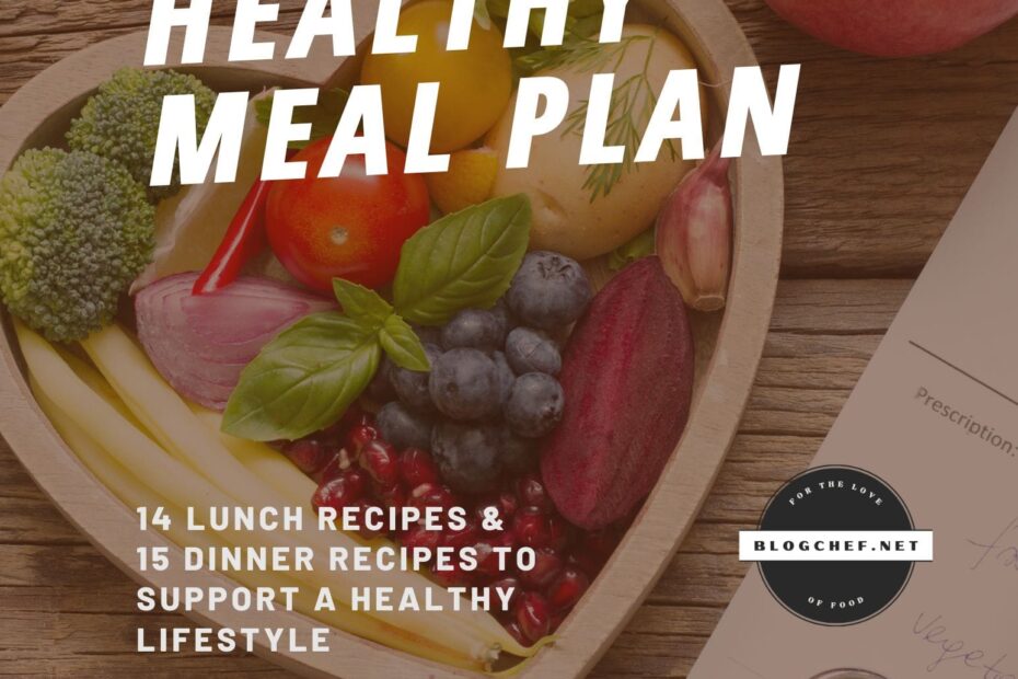 heart healthy meal plan recipe book cover