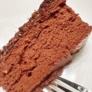 Chocolate cheesecake