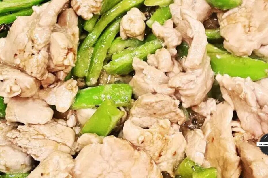 close up of stir fry