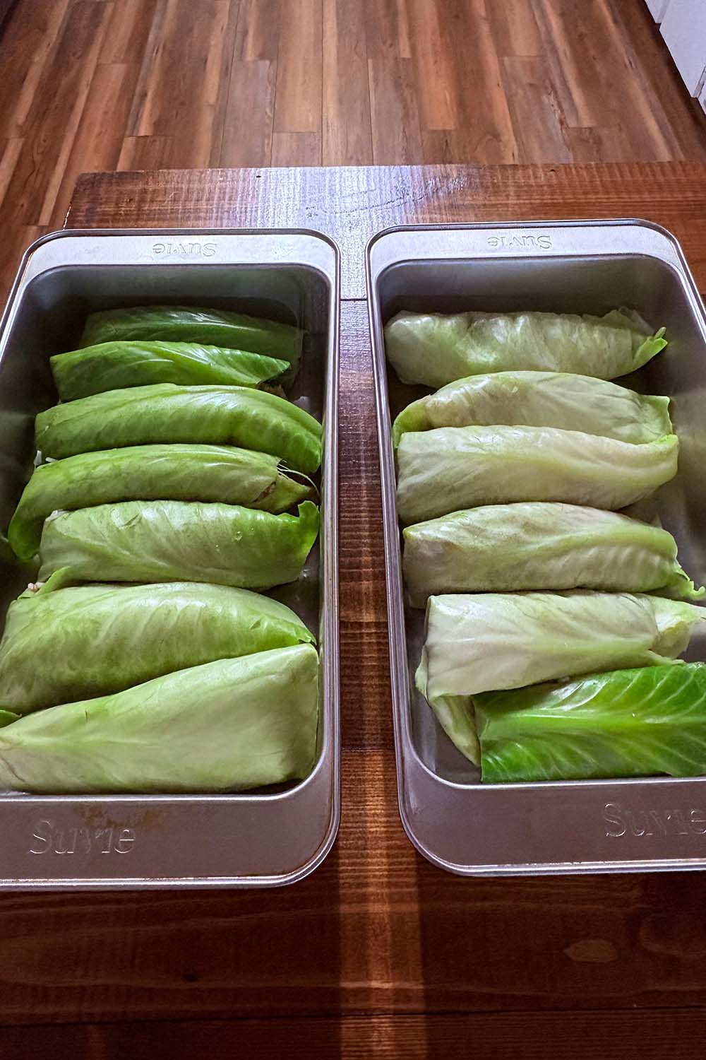 The ill-fated stuffed cabbage rolls! 